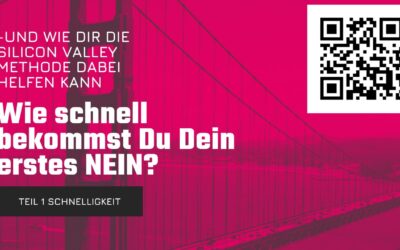 Hol dir ein NEIN! Mit der Silicon Valley Methode zum Erfolg!